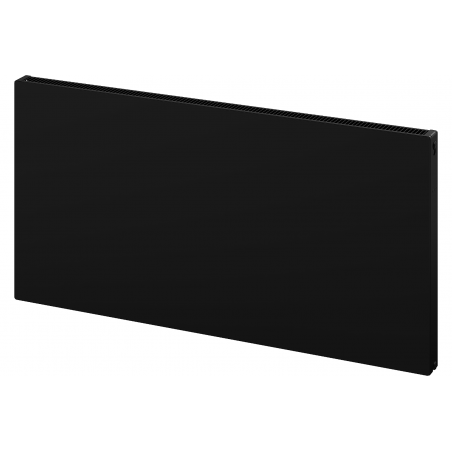 Mexen Flat CF11 panel radiator 400 x 800 mm, side connection, 444 W, black - W411F-040-080-70