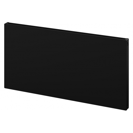 Mexen Flat CF11 panel radiator 400 x 1500 mm, side connection, 833 W, black - W411F-040-150-70