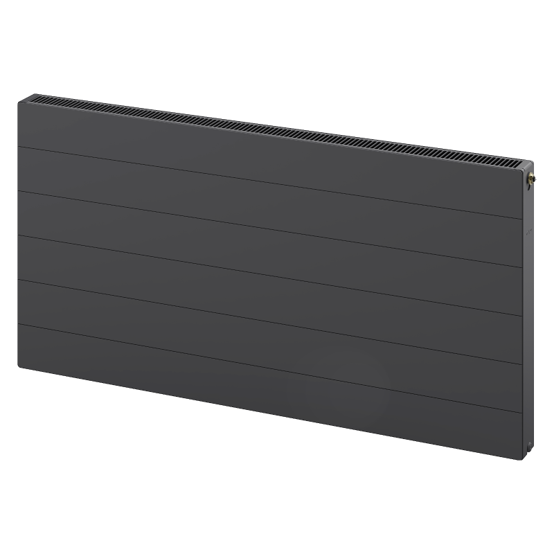 Mexen Line CVL21 flat panel radiator 300 x 1400 mm, bottom connection, 883 W, anthracite - W621L-030-140-66