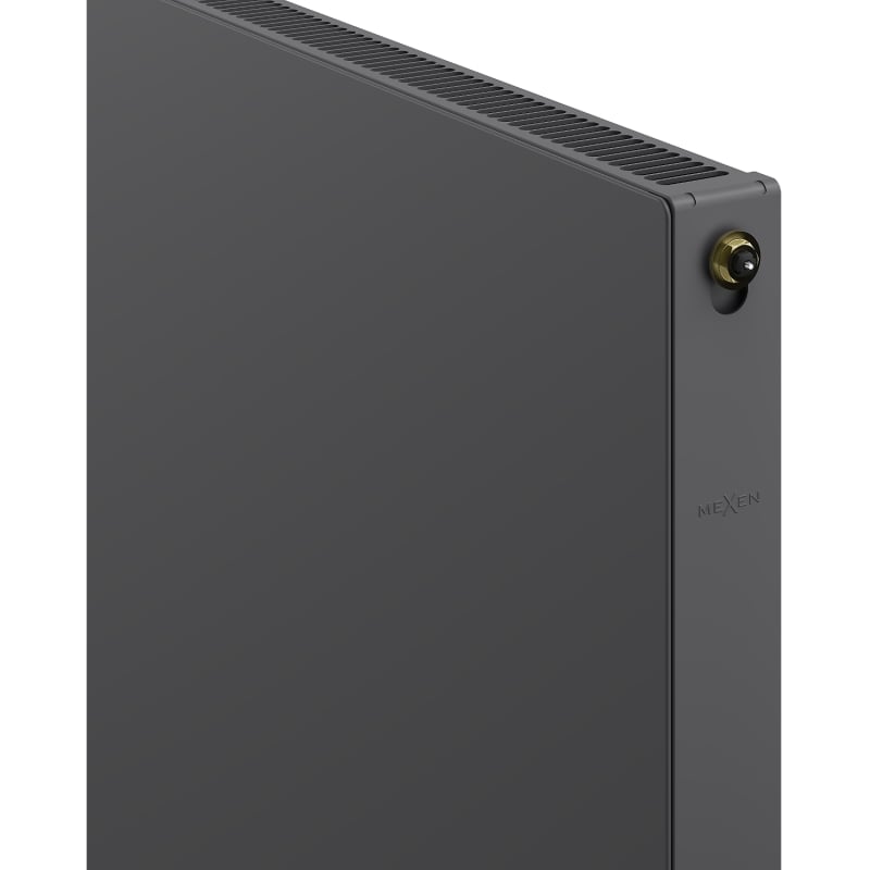 Mexen CCF11 Flat panel radiator 400 x 1200 mm, central bottom connection, 667 W, anthracite - W6C11F-040-120-66
