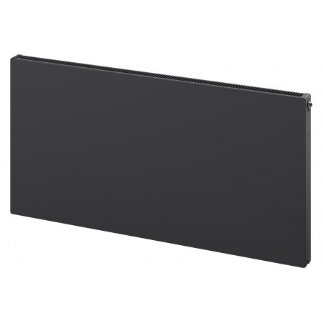 Mexen Flat CCF11 panel radiator 900 x 1100 mm, bottom central connection, 1201 W, anthracite - W6C11F-090-110-66