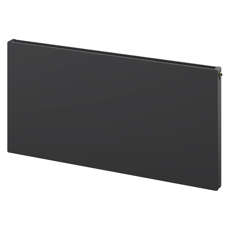 Mexen Flat CCF11 panel radiator 900 x 2000 mm, center bottom connection, 2182 W, anthracite - W6C11F-090-200-66