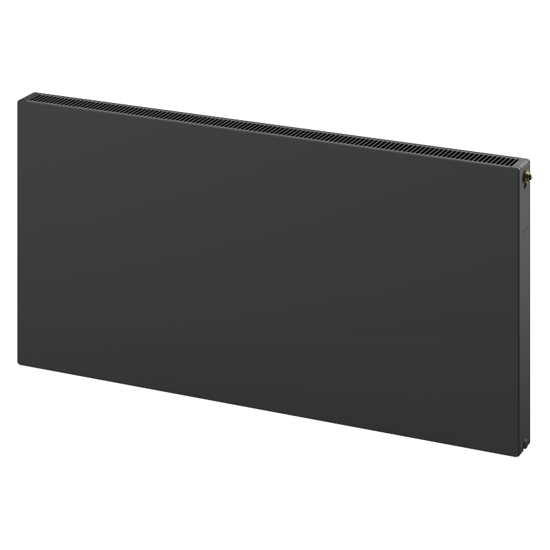 Mexen Flat CCF21 300 x 1400 mm panel radiator, central bottom connection, 883 W, anthracite - W6C21F-030-140-66