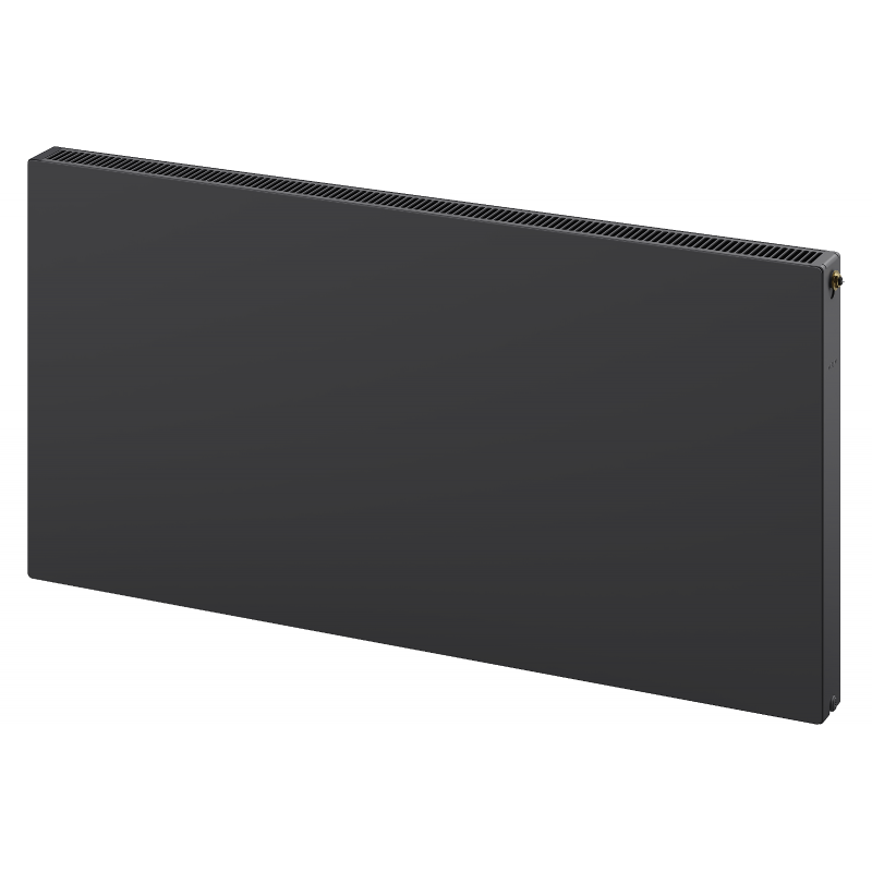 Mexen Flat CCF21 panel radiator 400 x 800 mm, central bottom connection, 635 W, anthracite - W6C21F-040-080-66