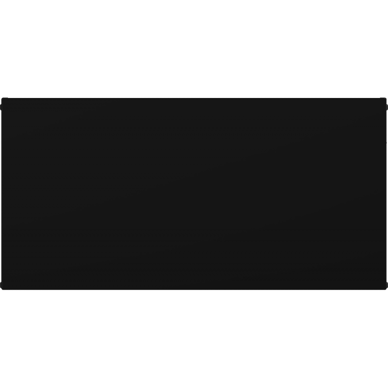 Mexen Flat CF11 panel radiator 900 x 600 mm, side connection, 654 W, black - W411F-090-060-70