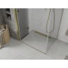 Mexen Lima folding shower enclosure 80 x 90 cm, transparent, gold - 856-080-090-50-00