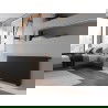 Mexen Flat CVF21 panel radiator 300 x 1800 mm, bottom connection, 1135 W, black - W621F-030-180-70