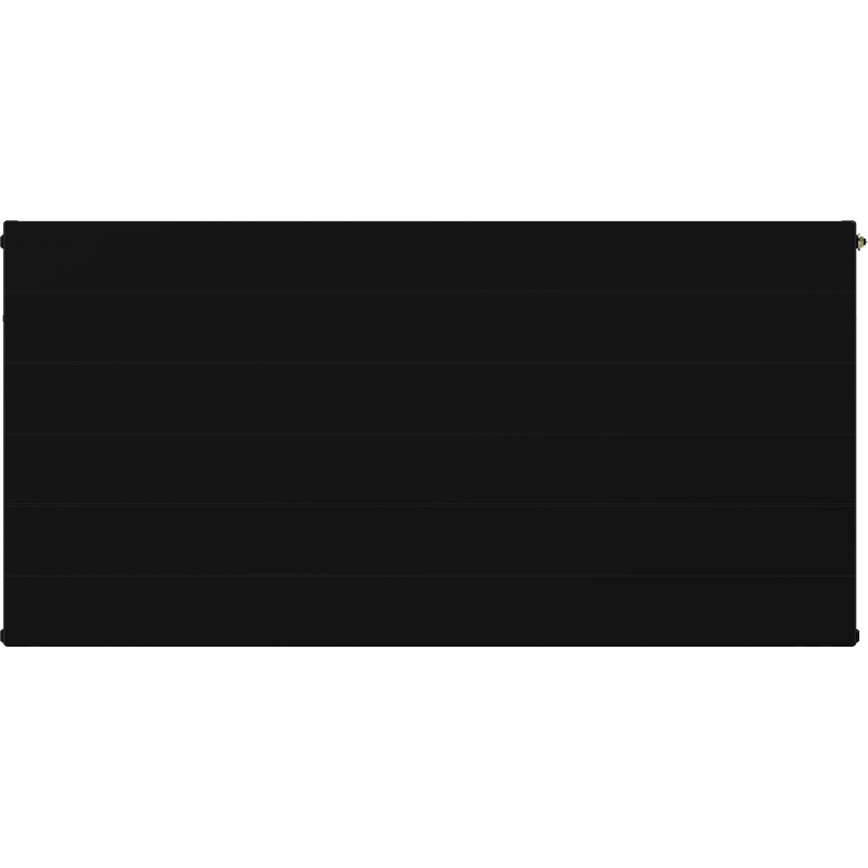 Mexen Line CCL11 plate radiator 900 x 600 mm, central bottom connection, 654 W, black - W6C11L-090-060-70