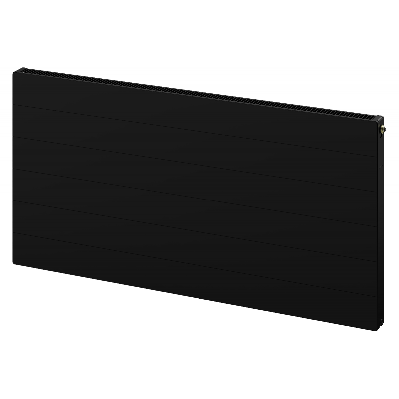 Mexen Line CCL11 panel radiator 900 x 2000 mm, center bottom connection, 2182 W, black - W6C11L-090-200-70