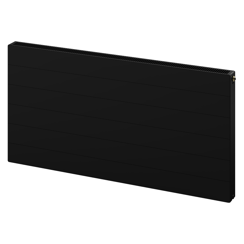 Mexen Line CCL21 panel radiator 400 x 2000 mm, central bottom connection, 1588 W, black - W6C21L-040-200-70