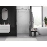 Mexen Exo-B Duo double-hinged shower door 80 cm, transparent, chrome - 814-080-000-01-00