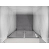 Mexen Exo-B Duo double-hinged shower door 80 cm, transparent, chrome - 814-080-000-01-00