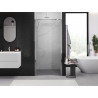 Mexen Exo-B swing shower door 80 cm, transparent, chrome - 817-080-000-01-00