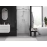 Mexen Exo 90 cm folding shower door, transparent, chrome - 816-090-000-01-00