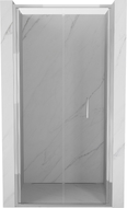 Mexen Exo-F folding shower door 90 cm, transparent, chrome - 816-090-000-01-00