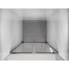 Mexen Exo-F folding shower doors 95 cm, transparent, chrome - 816-095-000-01-00