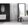 Mexen Exo 90 cm folding shower door, transparent, chrome - 816-090-000-01-00