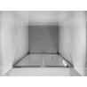 Mexen Exo 90 cm folding shower door, transparent, chrome - 816-090-000-01-00
