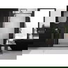 Mexen Exo shower door swinging 75 cm, transparent, black - 817-075-000-70-00