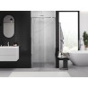 Mexen Exo-R 100 cm pivot shower door, transparent, chrome - 819-100-000-01-00