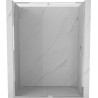 Mexen Exo-R hinged shower door 145 cm, transparent, chrome - 819-145-000-01-00