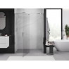 Mexen Exo-R hinged shower door 145 cm, transparent, chrome - 819-145-000-01-00
