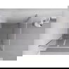Mexen Exo Shower Enclosure 70 x 70 cm, Transparent, Chrome - 814-070-070-01-00