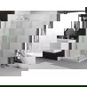 Mexen Exo Shower Enclosure 70 x 70 cm, Transparent, Chrome - 814-070-070-01-00