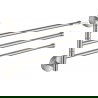 Mexen triple swivel towel rack, Chrome - 7039243-00