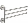 Mexen triple swivel towel rail, chrome - 7039243-00