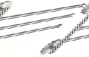 Mexen triple swivel towel rack, Chrome - 7039243-00
