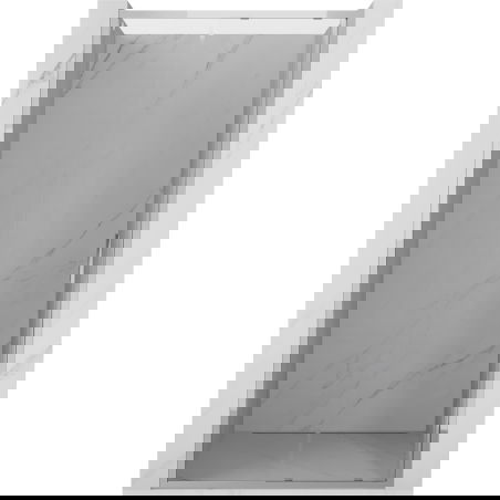 Mexen Exo 90 cm sliding shower door, transparent, chrome - 8151-090-000-01-00