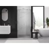 Mexen Exo sliding shower door 110 cm, transparent, chrome - 8151-110-000-01-00