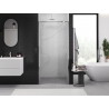 Mexen Exo-S sliding shower doors 125 cm, transparent, chrome - 8151-125-000-01-00