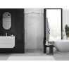 Mexen Exo-S sliding shower doors 125 cm, transparent, chrome - 8151-125-000-01-00