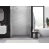 Mexen Exo-S sliding shower door 135 cm, transparent, chrome - 8151-135-000-01-00