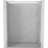 Mexen Exo-S sliding shower door 155 cm, transparent, chrome - 8151-155-000-01-00