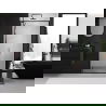 Mexen Exo sliding shower doors 100 cm, transparent, black - 8151-100-000-70-00