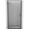 Mexen Exo sliding shower door 110 cm, transparent, black - 8151-110-000-70-00