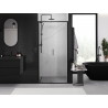 Mexen Exo-S sliding shower doors 105 cm, transparent, black - 8151-105-000-70-00
