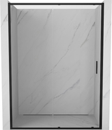 Mexen Exo-S sliding shower door 135 cm, transparent, black - 8151-135-000-70-00