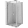 Mexen Exo-F folding shower cabin 70 x 70 cm, transparent, chrome - 816-070-070-01-00