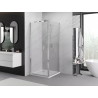 Mexen Exo-F folding shower cabin 70 x 70 cm, transparent, chrome - 816-070-070-01-00