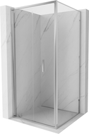 Mexen Exo folding shower cubicle 90 x 90 cm, transparent, chrome - 816-090-090-01-00