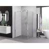 Mexen Exo folding shower cabin 70 x 100 cm, transparent, chrome - 816-070-100-01-00