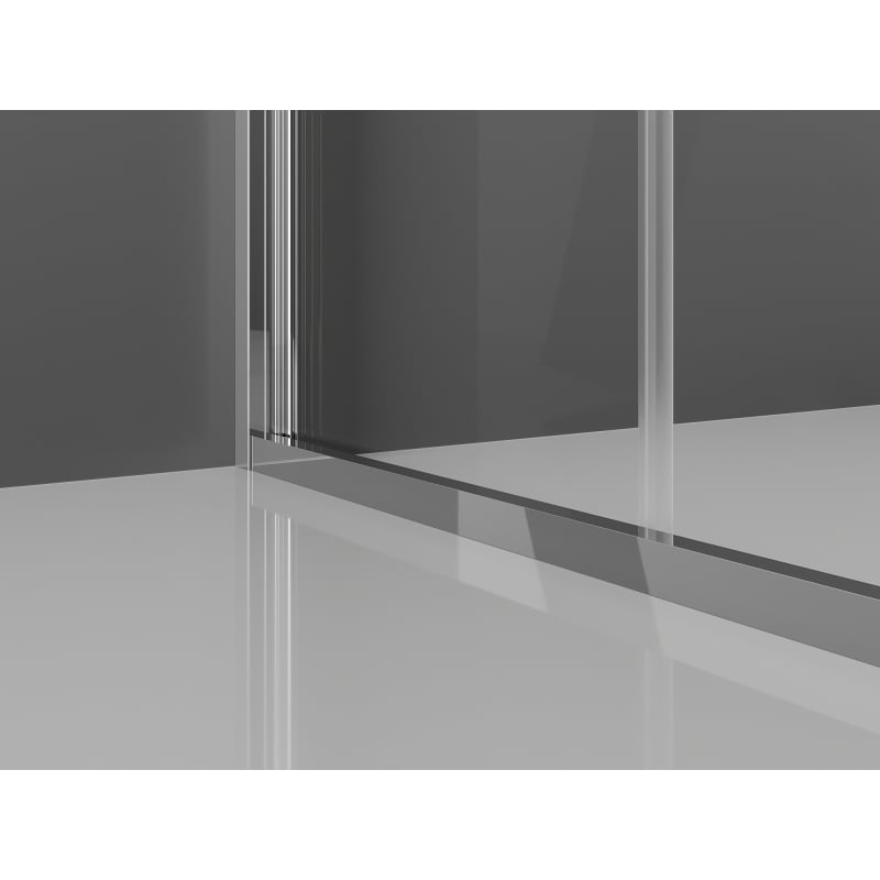 Mexen Exo-F foldable shower cabin 95 x 95 cm, transparent, chrome - 816-095-095-01-00