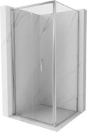 Mexen Exo-F foldable shower cabin 95 x 95 cm, transparent, chrome - 816-095-095-01-00