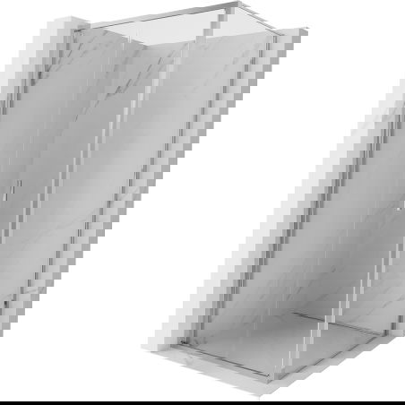 Mexen Exo folding shower enclosure 85 x 85 cm, transparent, chrome - 816-085-085-01-00