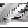 Mexen Exo folding shower enclosure 85 x 80 cm, transparent, chrome - 816-085-080-01-00
