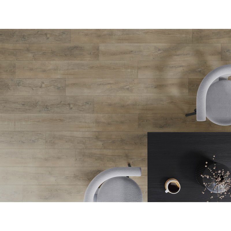 Mexen Casa Grande vinyl panels 1227 x 187 mm LVT Dryback 2.5 mm, PVC underlay, 4 V-Groove, Oak - F1314-1227-187-255-4V1-01